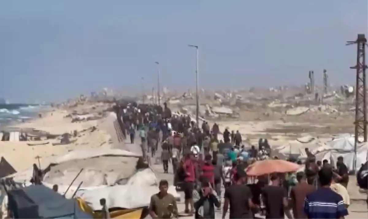 gazzede ateskes sonrasi filistinliler evlerine donmeye basladi JIwV4JA6